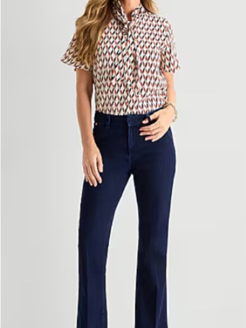 Liz Claiborne classic boot cut dark jeans size 18
